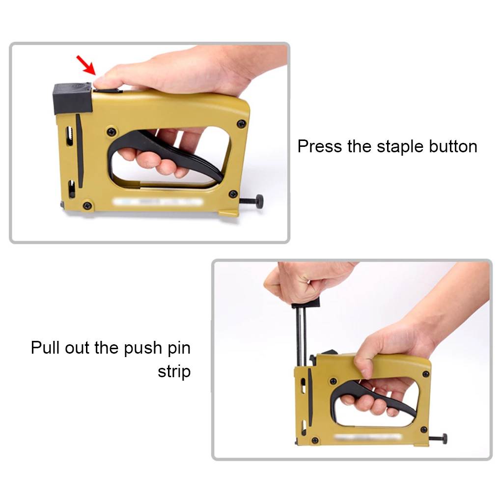 Metal Handheld grampeador para Industrial Art Photo