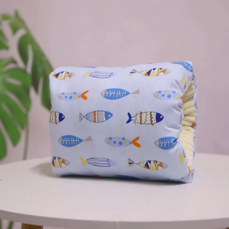 Baby Nursing Pillow Cotton Arm Cushion for Traveling Portable Lightweight Breastfeeding