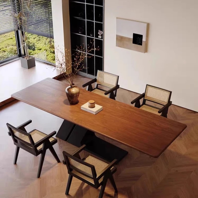 Asthetic Designer Executive Desk Wood Modern Chair Office Computer Table Writing Black Conference Escritorio Home Office