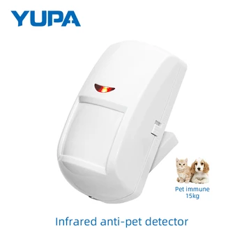 Wireless 433MHz EV1527 Mini PIR Motion Sensor & Alarm Detector Infrared Sensor PIR Sensor Motion Detector for Home Alarm System 1