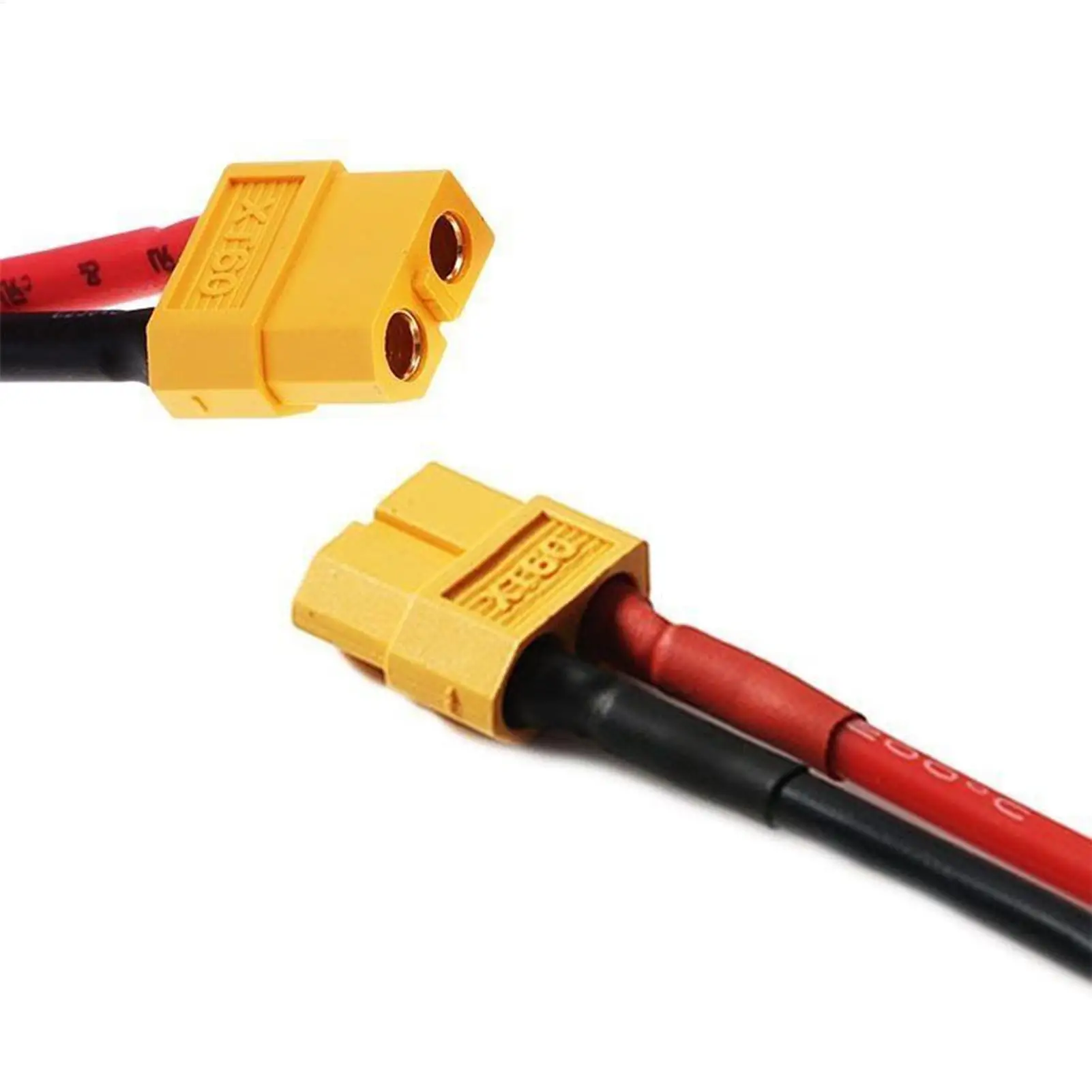 Câble XT60 Mâle/Femelle 10cm 16AWG pour Batterie Drone RC