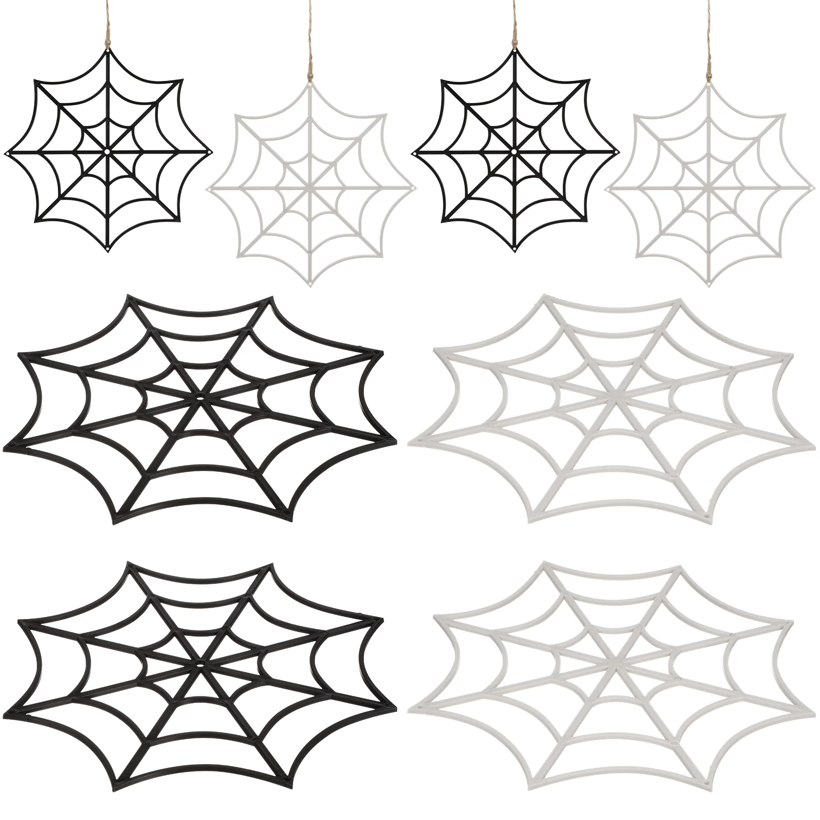 

20cm Halloween Spider Webs Plastic Cobwebs Ornaments Festival Halloween Party Decoration
