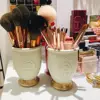 Luxury Relief Portrait  Makeup Brush Holder.cosmetics Lipstick Eyebrow Pencil Holder ,multi-function Storage Box Organizers 4