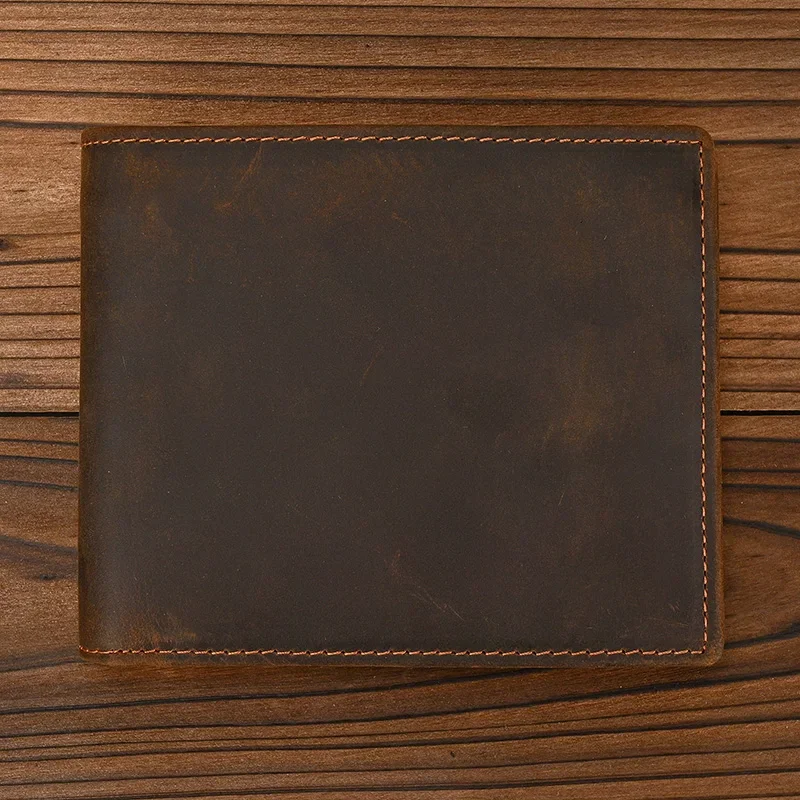 Luxury Leather Bifold Wallet for Men