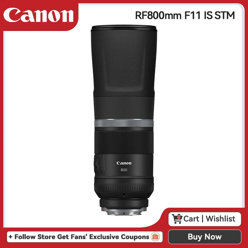 Canon 800mm Lens Canon Rf 800mm F11 Is Stm Full Frame Mirrorless Camera Supertelephoto Lens For
