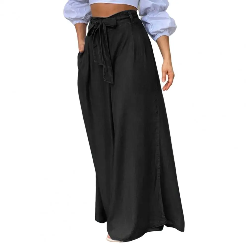 ◕Front Skirt Back Pants Female Long Split Layered-look Loose | 前裙后裤裙 女 夏 长款  开叉 假两件 宽松 五分 裙裤 韩版 休闲 百搭 直筒裤子 | Shopee Malaysia