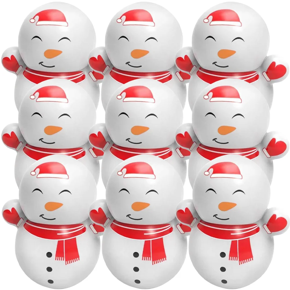 

Mini Cartoon Tumbler Funny Desktop Toy Christmas Tumbler Toys Children's Swing Relieve Stress Relax Kindergarten Gifts