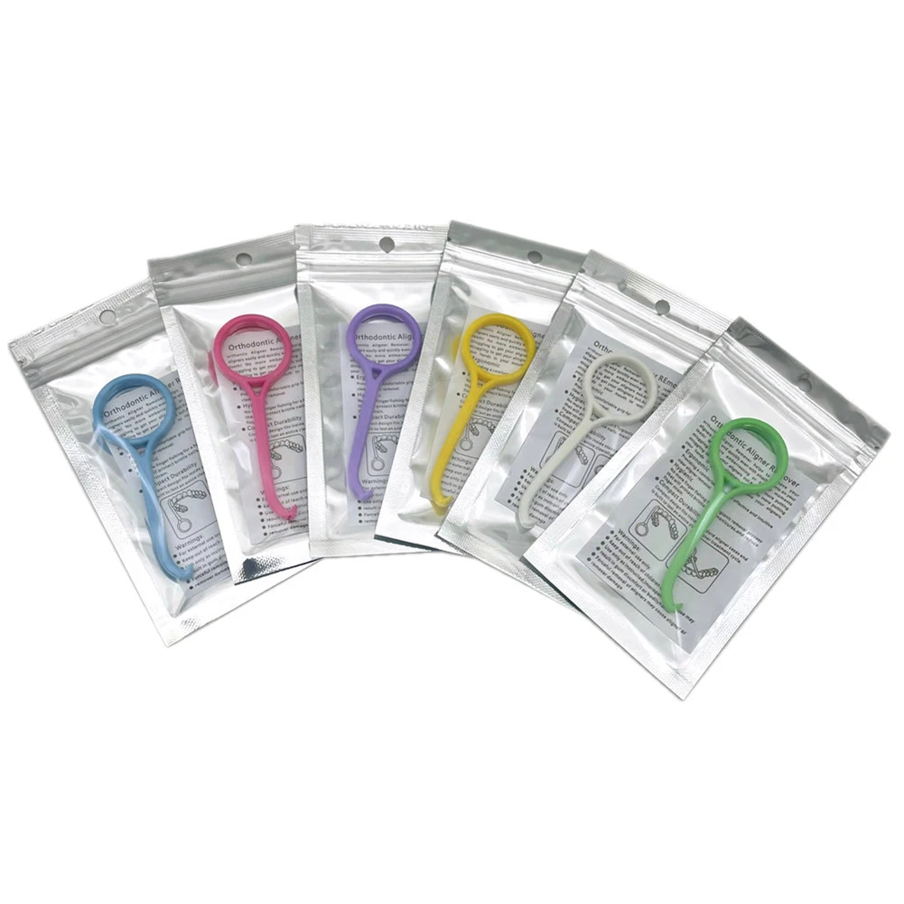 Crochet orthodontique de poulet 11% er, extracteur d'orthèse invisible dentaire, outil de retrait de douille de dent, pack indépendant, 5 pièces, 10 pièces