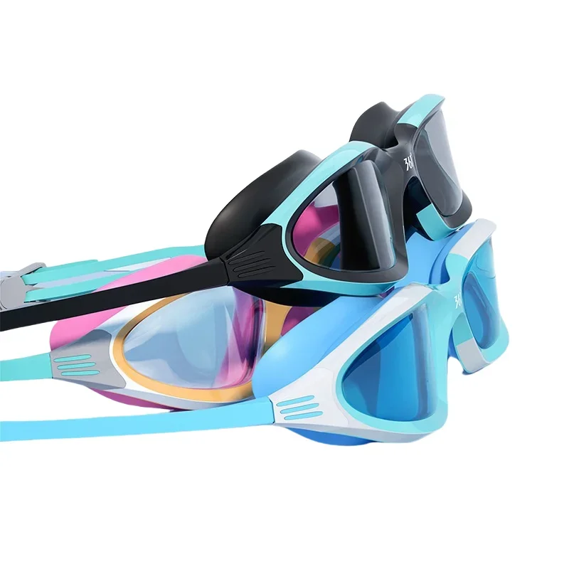 Brand Myopia Swimming Goggles for Men Women Waterproof Anti Fog Kids Swimming Goggles Optical Lenses Diopter -2.0~-6.0 2