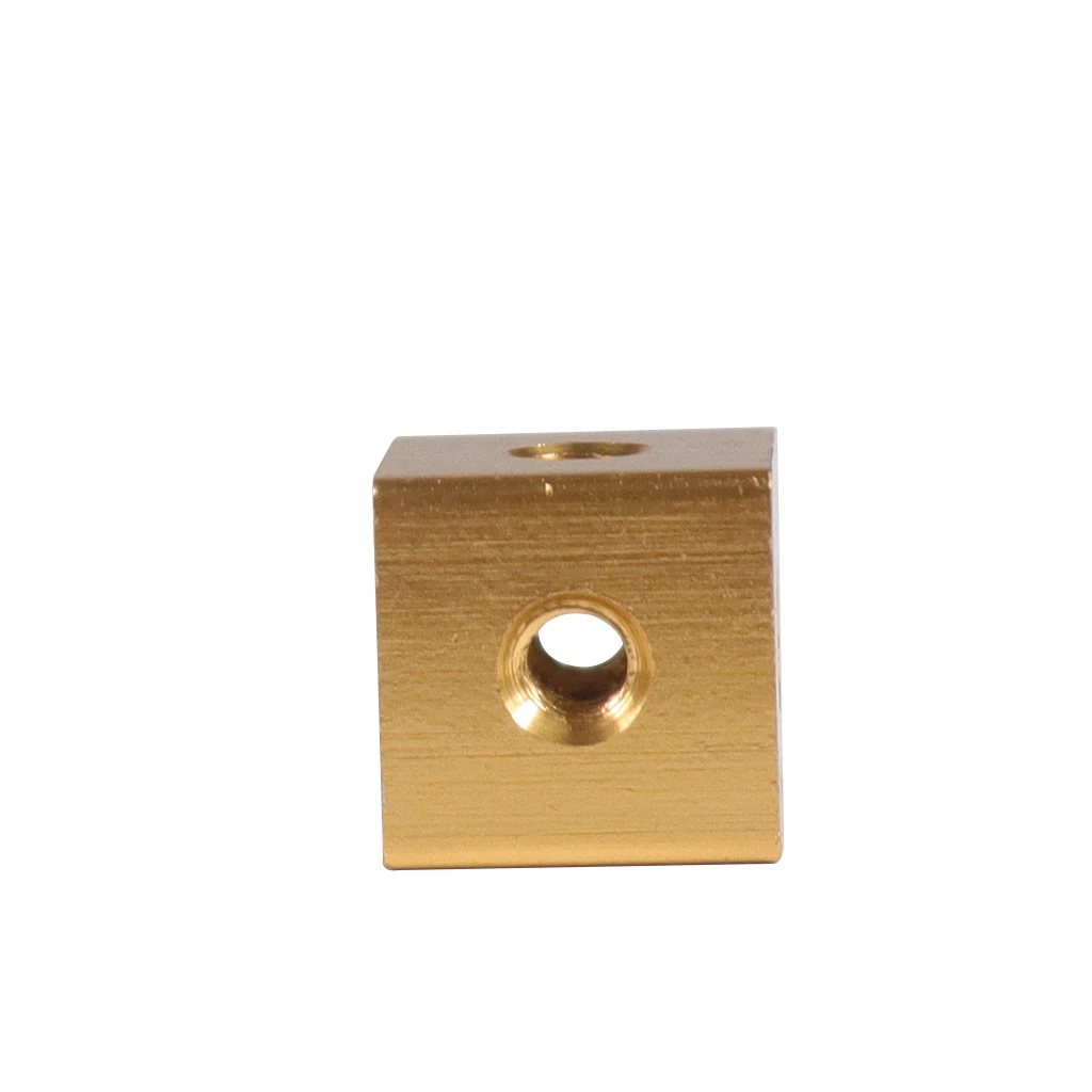 Camera Accessories 2pcs/lot Aluminum Alloy Parts M3 Screw Square Corner Nut Bracket Fixing Six-Sided Thread Plate Block Cube DIY
