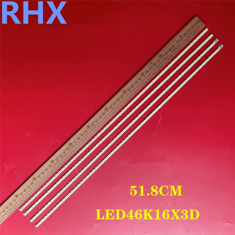 2Pcs Per Hisense Led46K16X3D L460H1-4Ec Articolo Lampada V460H1-Ls1-Tlef2 V460H1-Ls1-Tref2 1 Pezzo = 60Led 518 Millimetri 100% Nuovo