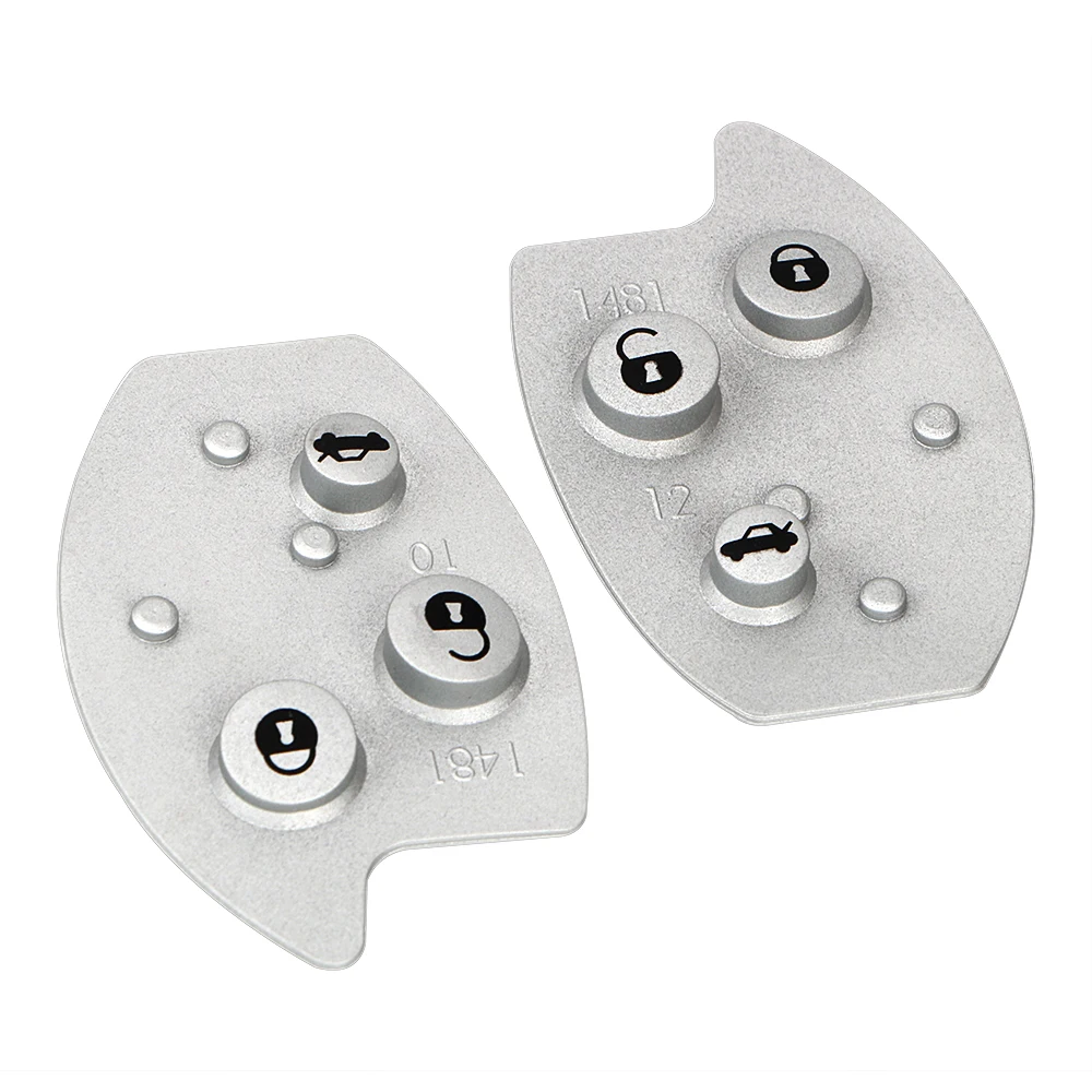 

Rubber Button Pad Car Accessories Key Shell Case for Citroen Xsara C5 Key Mat Car Key Pad Remote Replacement 3 Buttons