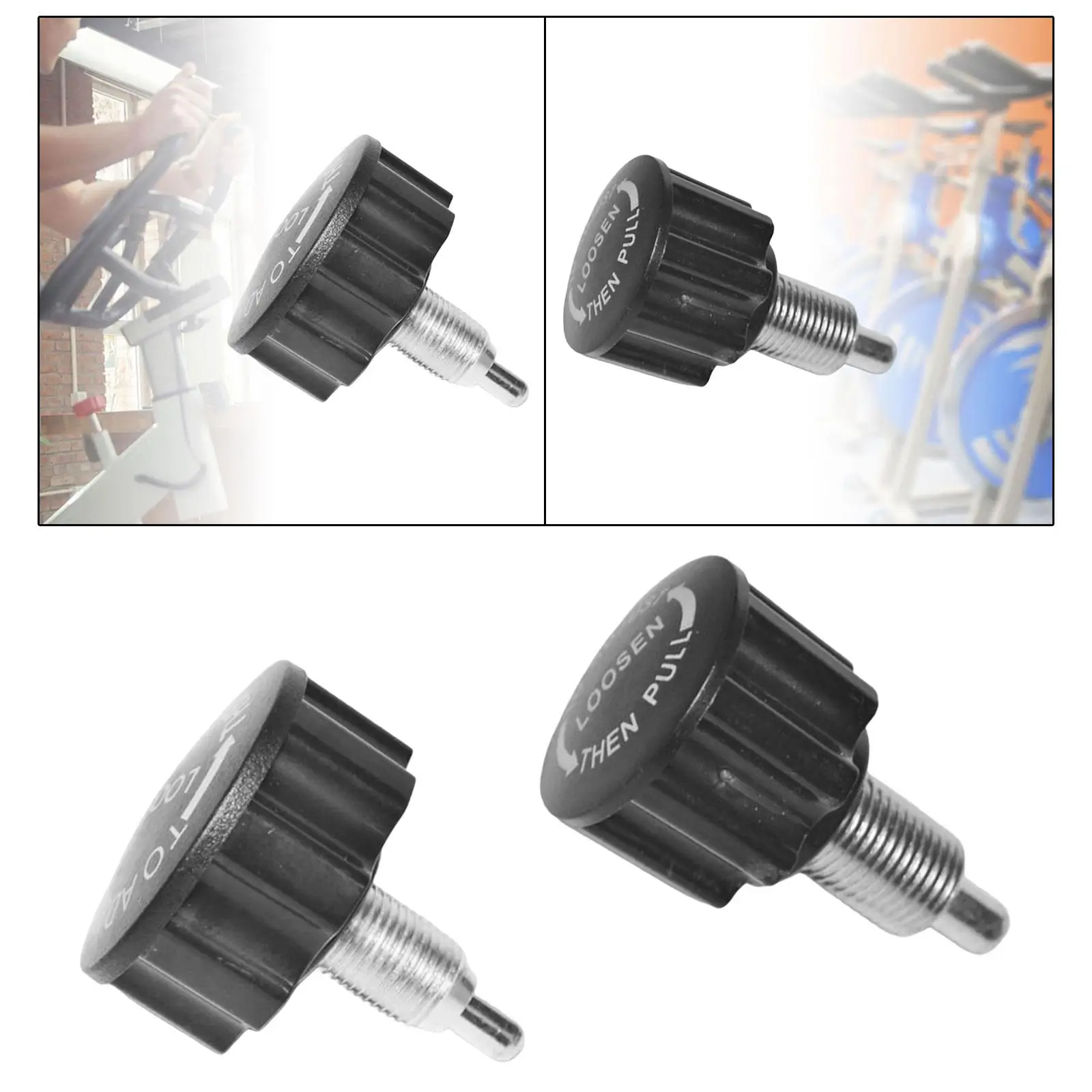 Fitness Adjustment Knob Sports Bike Pull Pin Spring Knob Home Gym Accessories Fitness Equipment for Exercise Indoor Bikes Fitness Adjustment Knob Sports Bike Pull Pin Spring Knob Home Gym Accessories Fitness Equipment for Exercise Indoor Bikes