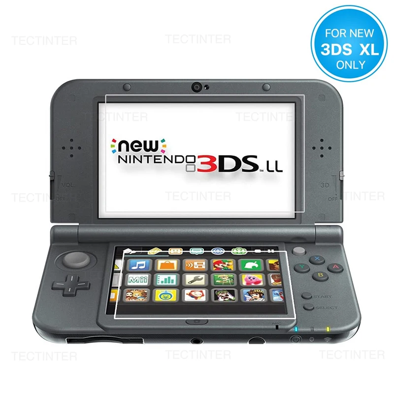 Tempered Glass Protector for Nintendo 3DS XL