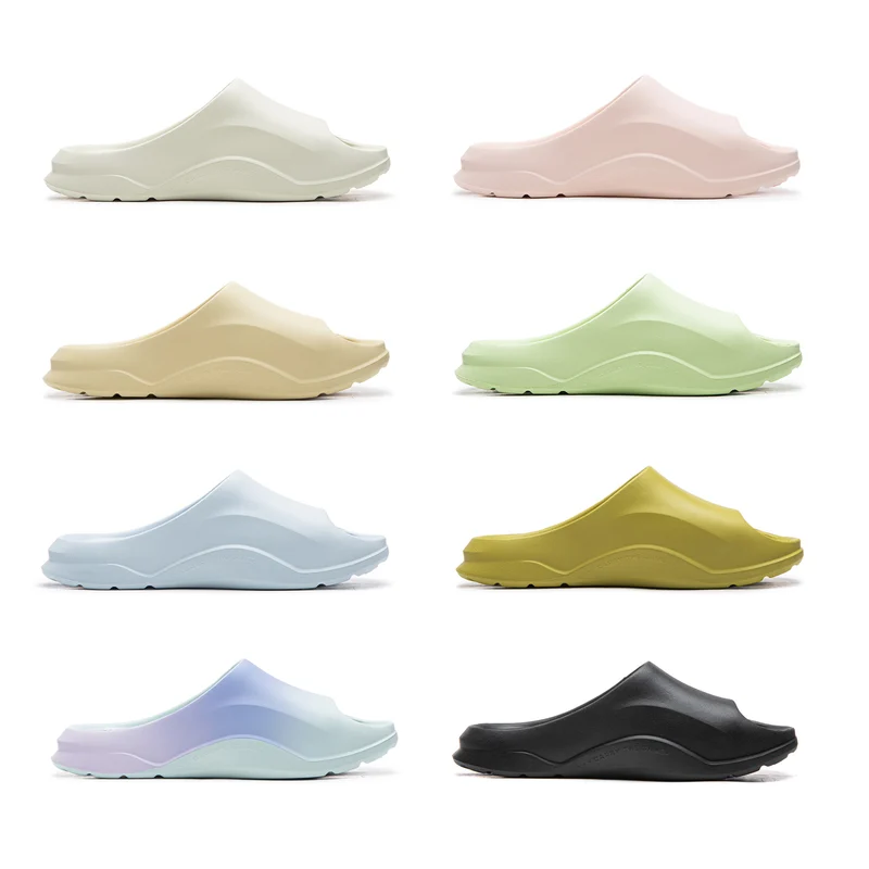 Li-Ning Unisex E-SPORTS CLAP Slippers Lightweight Breathable Thick Heel LiNing Stylish Soft Casual Sandals AGAW007