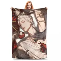 Baldurs Gate 3, Astarion Ancunin Blankets Fleece Super Soft Throw Blankets Sofa Throw Blanket For Home Office Throws Bedspread 1