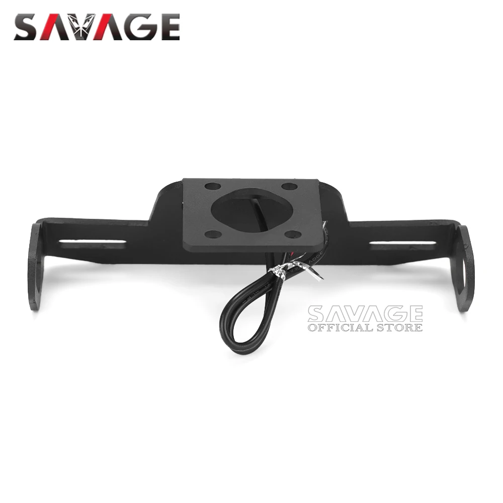 Motorcycle License Plate Holder LED Light For YAMAHA YZF-R6 2006-YZFR6 Tail Frame Bracket Rear Fender Eliminator