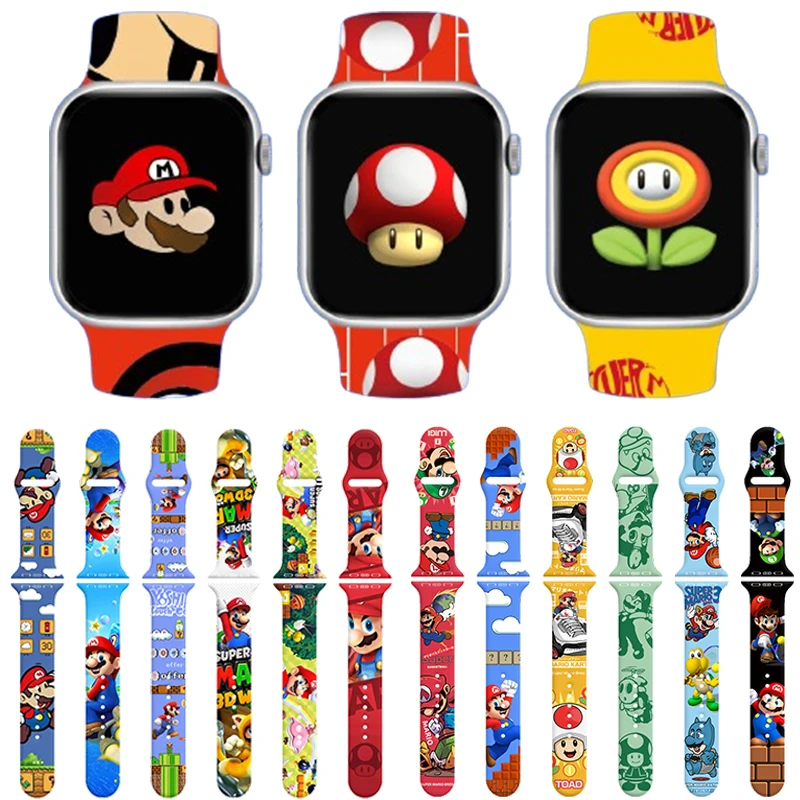 Smartwatch Mario Bros Monitor De SueÃ±o Apple Watch Smartwatch G