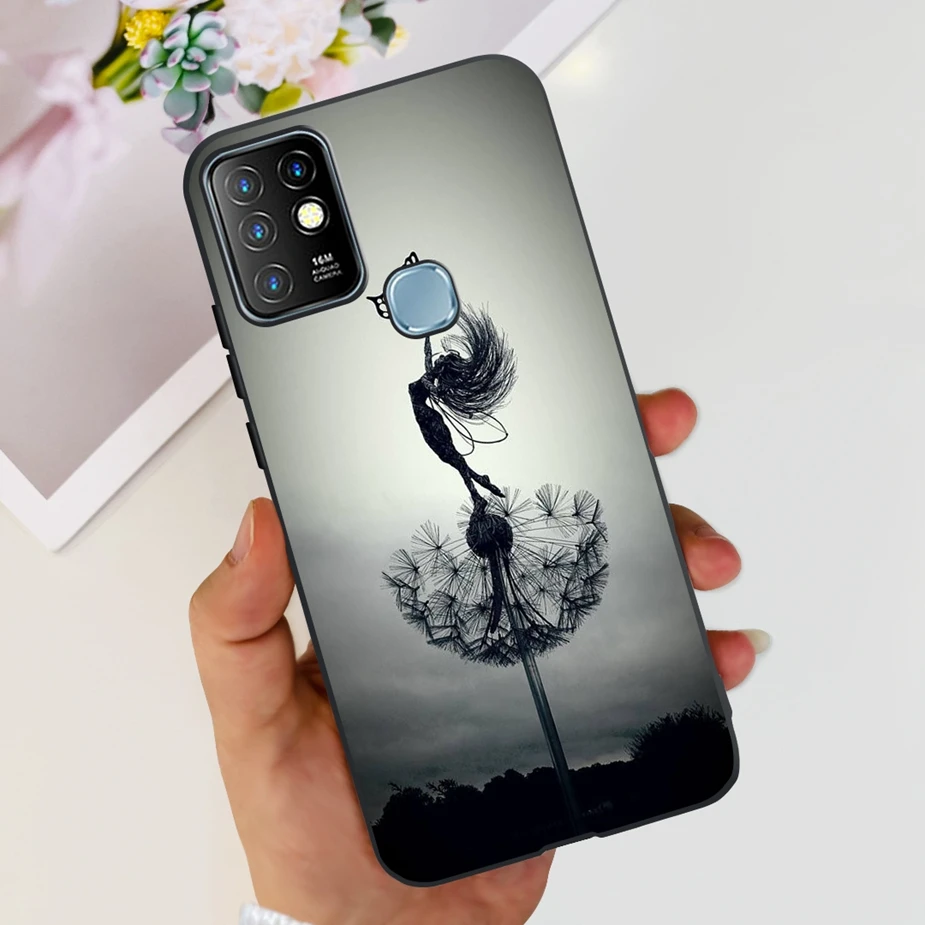 Cute Painted Soft Silicone Phone Case Cover