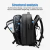 Men Travel Backpack vacuum compression Laptop Backpack Extended Large Capacity school Backpack Hiking Business backpack 4