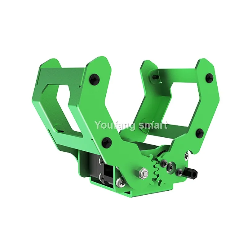 아두이노 로봇 암 DIY 키트용 녹색 로봇 클로, 132mm 개방 금속 로봇 그리퍼, 대형 기계식 클로 클램프 서보 MG996/DS3218