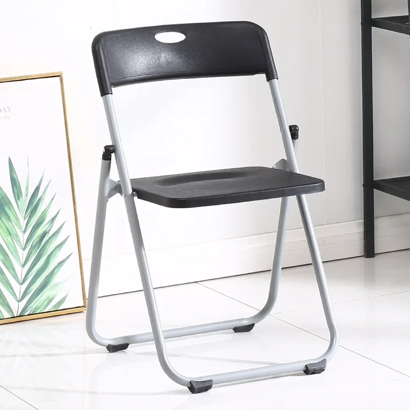 Plastic Folding Chair Garden Picnic Camping Chair Household Office Easy Storage Portable Storage Folding