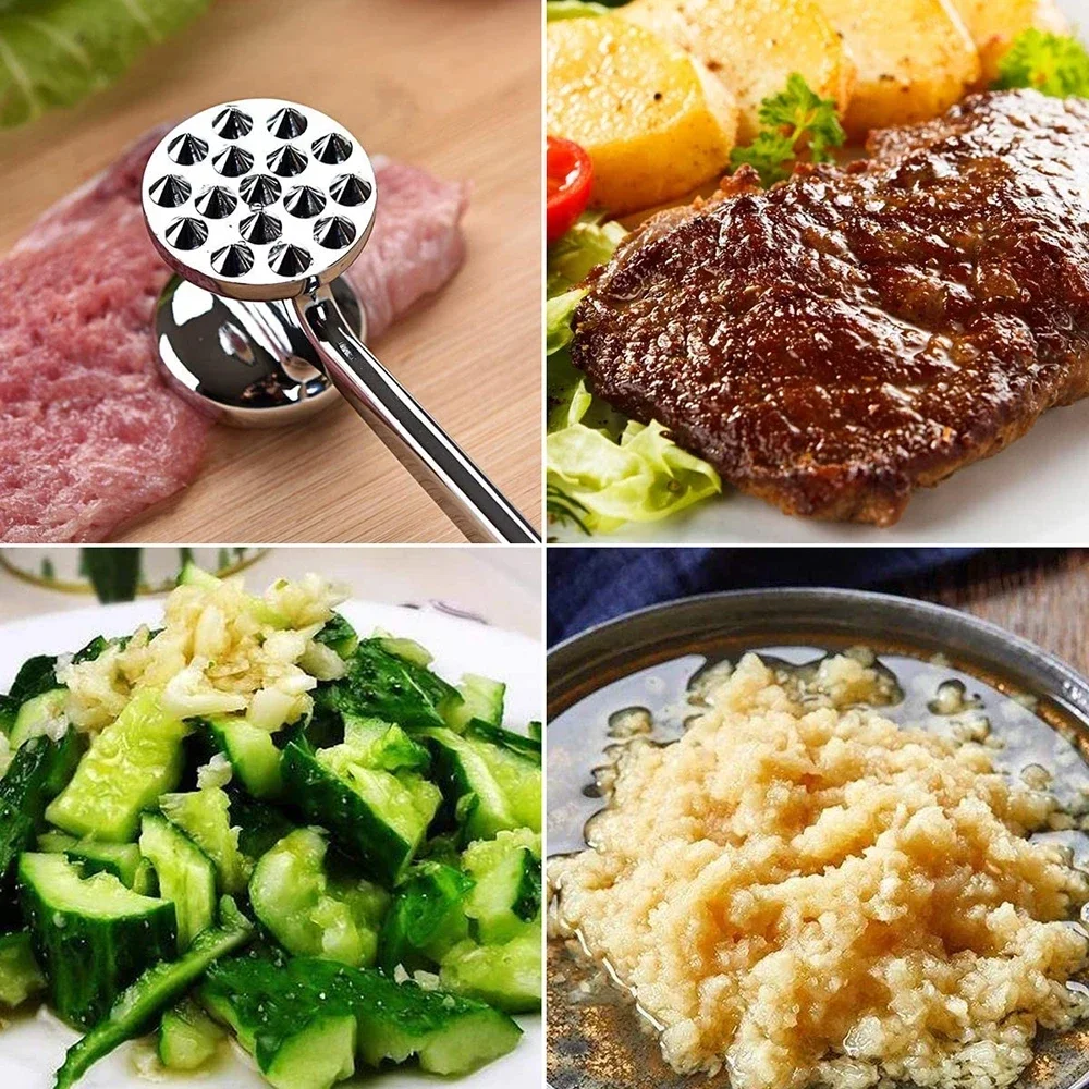 Meat Mallet Kitchen Tenderize Steak Beef Tool Stainless Steel Needle