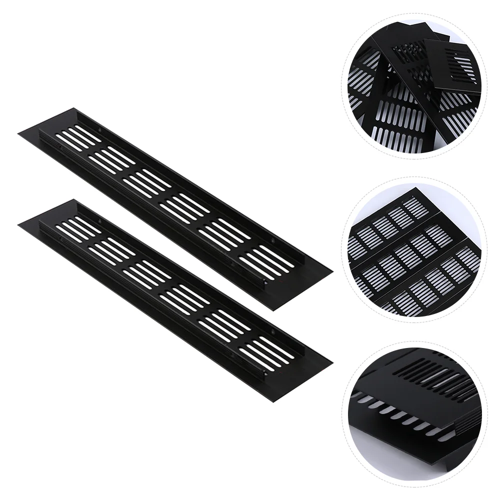 

2pcs Breathable Vents Mesh Air Vent Grille Aluminum Alloy Ventilation Cover