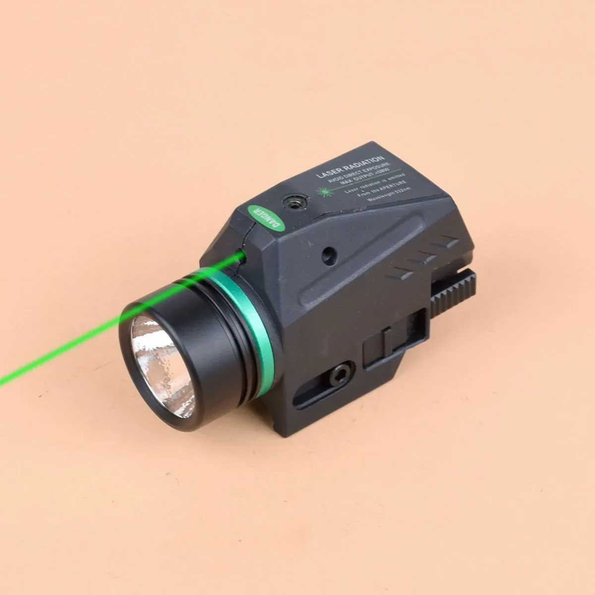 Tactical Nylon Weapons Gun Light Red Green Dot Laser Pointer For Airsoft Pistol Glock 17 19 22 CZ75 Fit 20mm Picatinny Rail