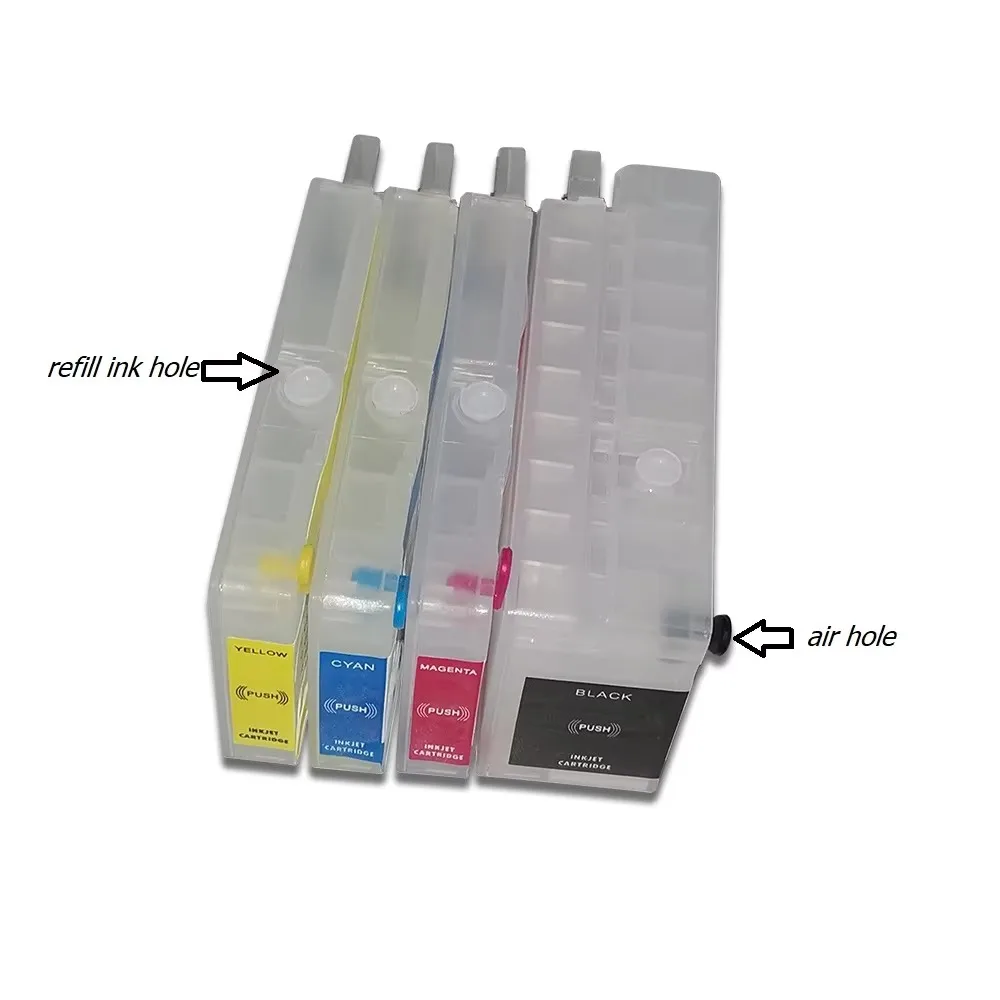 953 953XL 리필 가능 카트리지는 HP OfficeJet Pro 7740/8210/8710/8720/8725/8728/8730/8740용 Vc1 자동 리셋 칩과 호환됩니다.