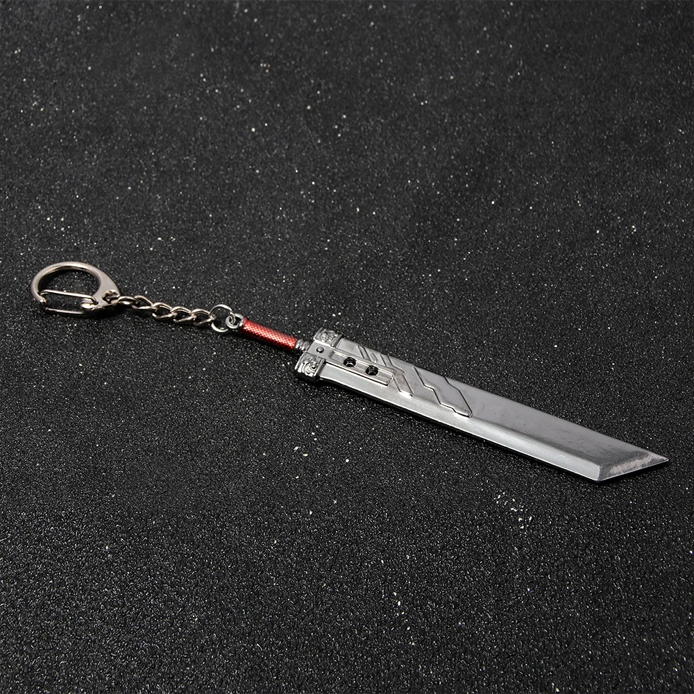 Letzte Fantasie Remake Wolke Streit Buster Schwert Schlüssel bund Zack faire Waffe Schwert der Rüstung brechen Schlüssel ring für Fans Schmuck – Detail 5