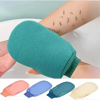 1/2PCS Scrub Exfoliating Gloves for Shower Cleaning Scrub Mitt Rub Dead Skin Body Brush Towel SPA Foam Body Massage 1