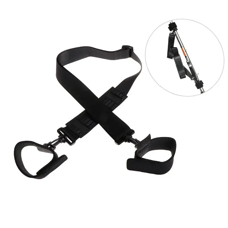 Fishing Rod Carry Strap Adjustable Shoulder Band Travel Fishing Rod Carrier Straps Pole Holder Strong Rope fishing rope