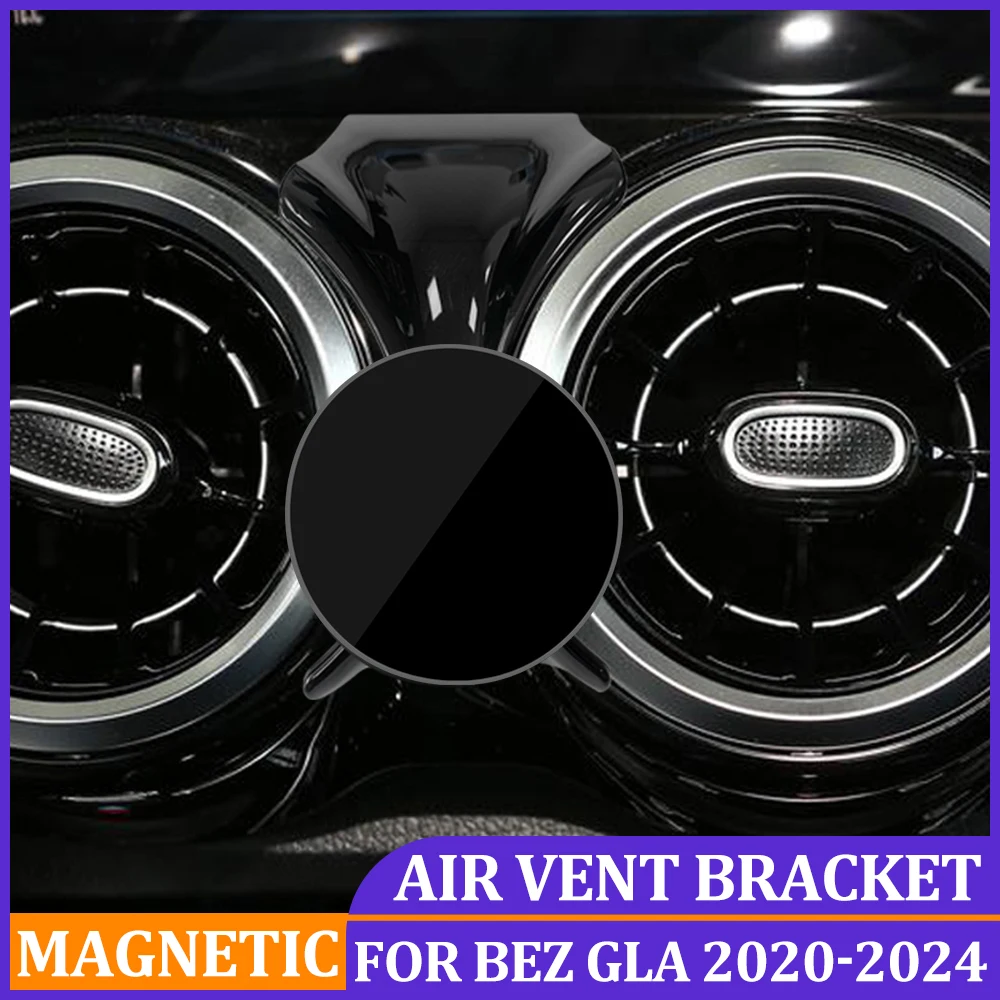 

Magnetic Car Phone Holder For Mercedes Benz GLA H247 2020 2021 Phone Bracket Stand Mount For Benz GLA 2022 2023 Car ACCESSORIES