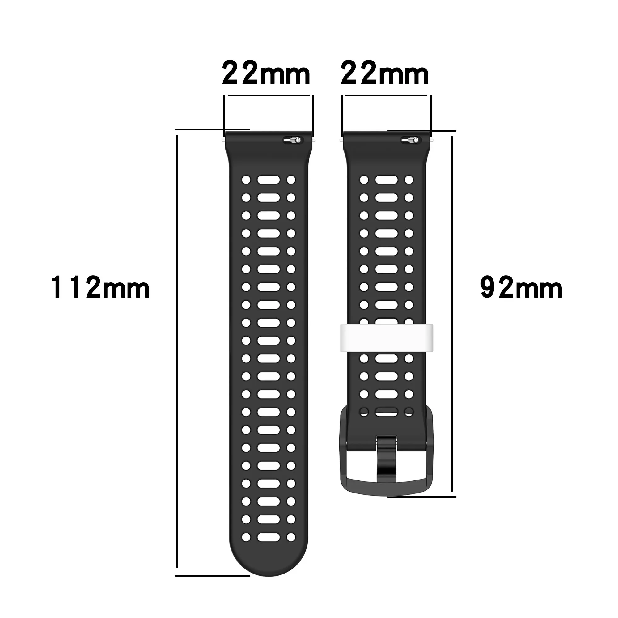 Breathable Silicone Sport Band Replacement Wristband