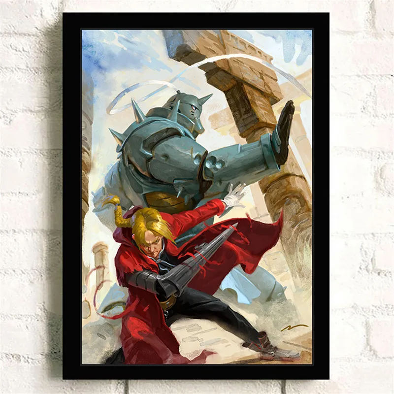 Fullmetal Alchemist BROTHERHOOD - The Elric Bros! | Art Board Print