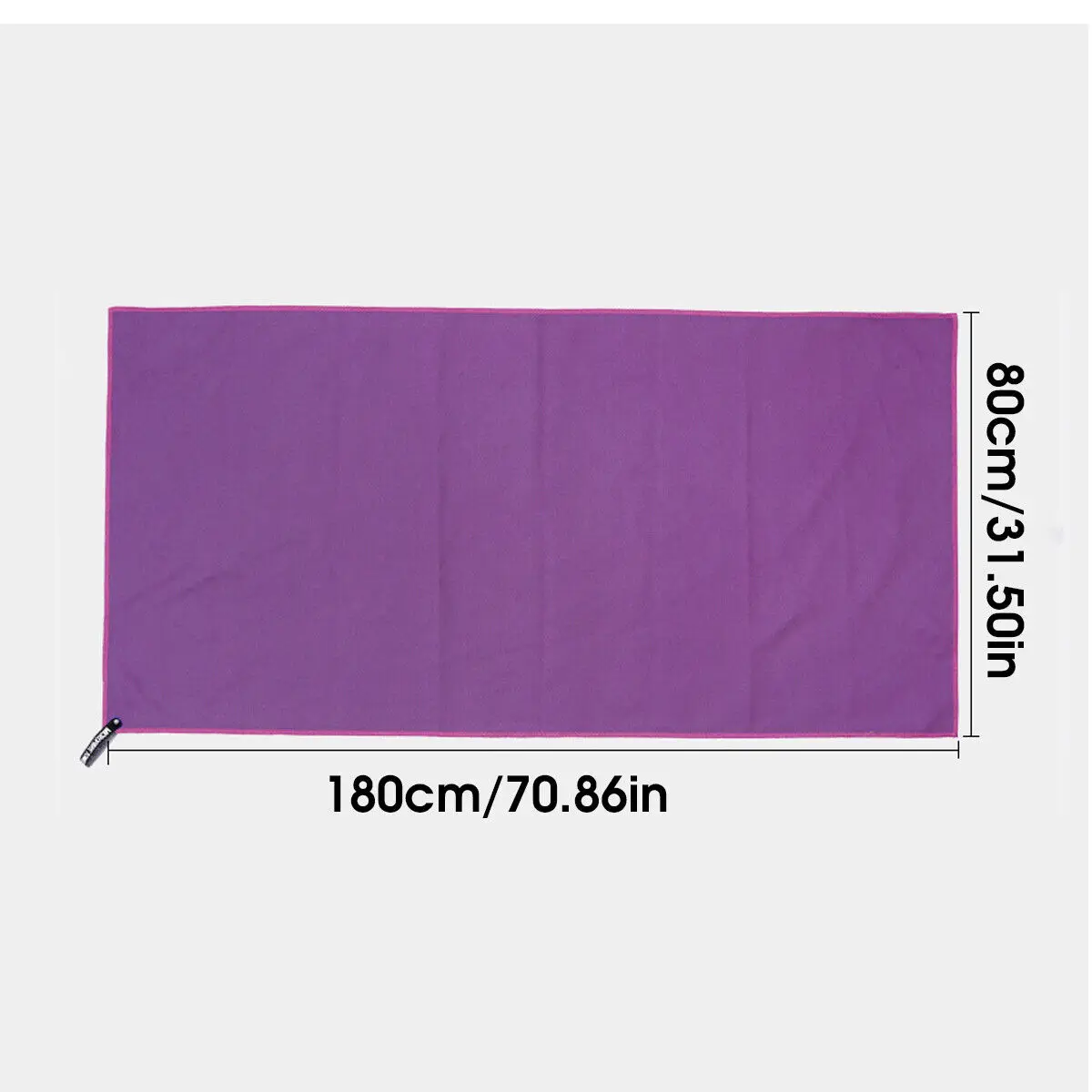 Soft Swim Color Beach Bath 80*180 Lightweight Fashion Microfibre New Large Sports Travel Clearan Bath Dry Comfortable Towel