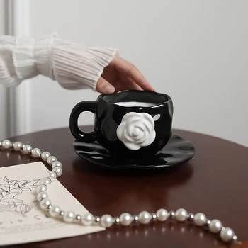 Alternative view of Black Tie Bloom Mug