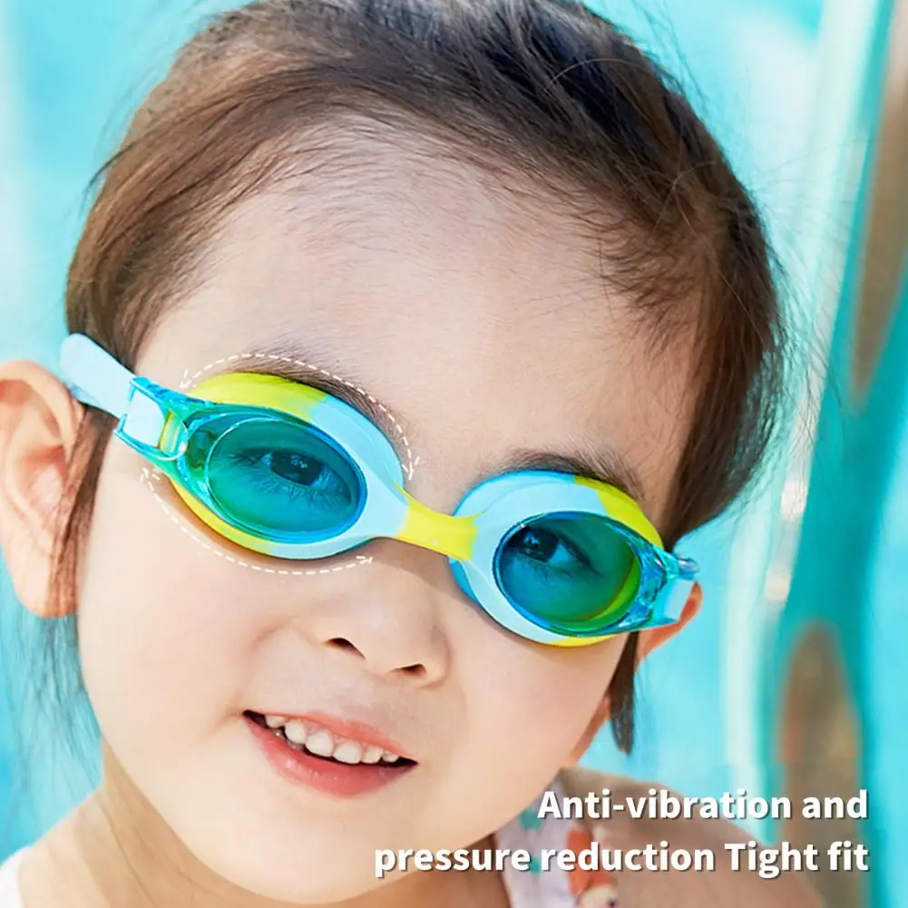 Waterproof Swimming Glasses Anti-UV Silicone High Clarity Kids Swim Goggles for Water Sports