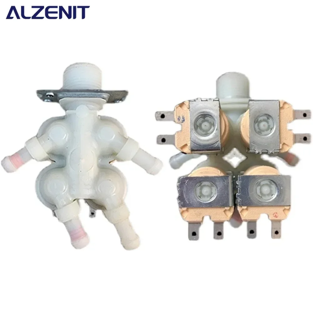 New Electric Water Inlet Solenoid Valve For Samsung WD90K6410OX Washing Machine DC62-00214N 220V Drum Washer Part