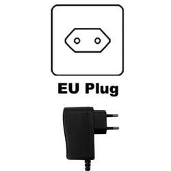 Quad Output RCA L/R Stereo Audio Splitter and Distributor - Audio only (EU PLUG)