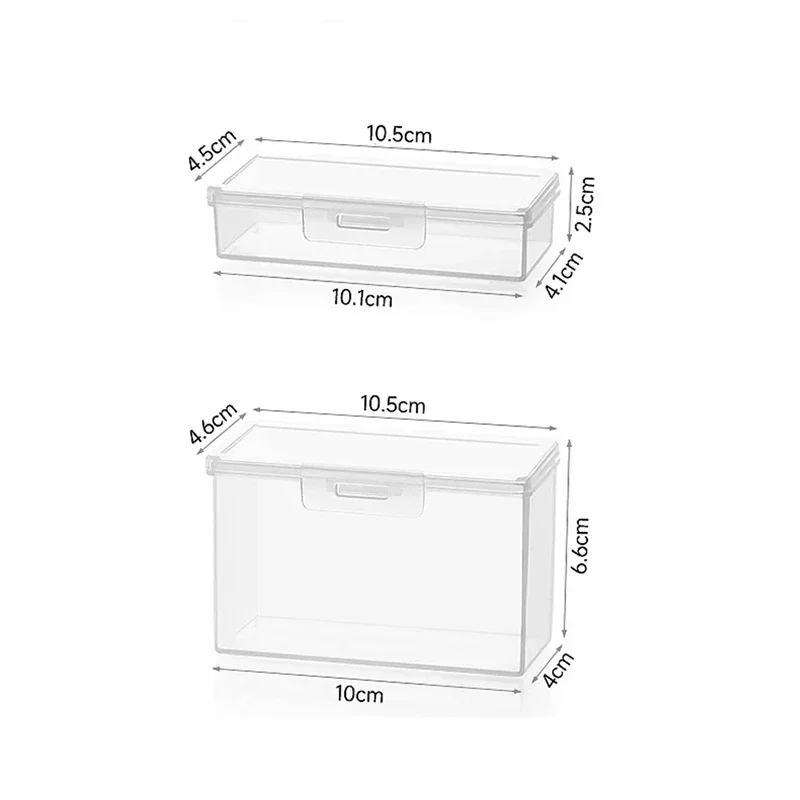 Portable Travel Medicine Box Cotton Swab Holder Case Detal Floss Jewelry Organizer Container Dust-proof Jewelry Accessories Box