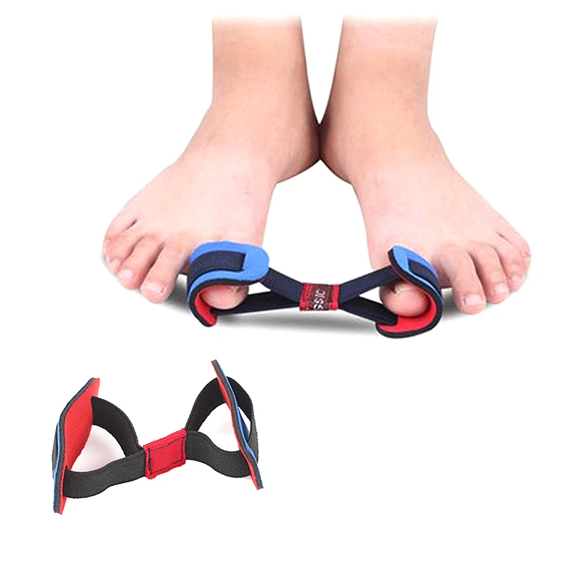 1Pcs New Big Toe Exercise Hallux Valgus Belt Stretcher Corrector Tension High Elasticity Training Foot Care Pedicure