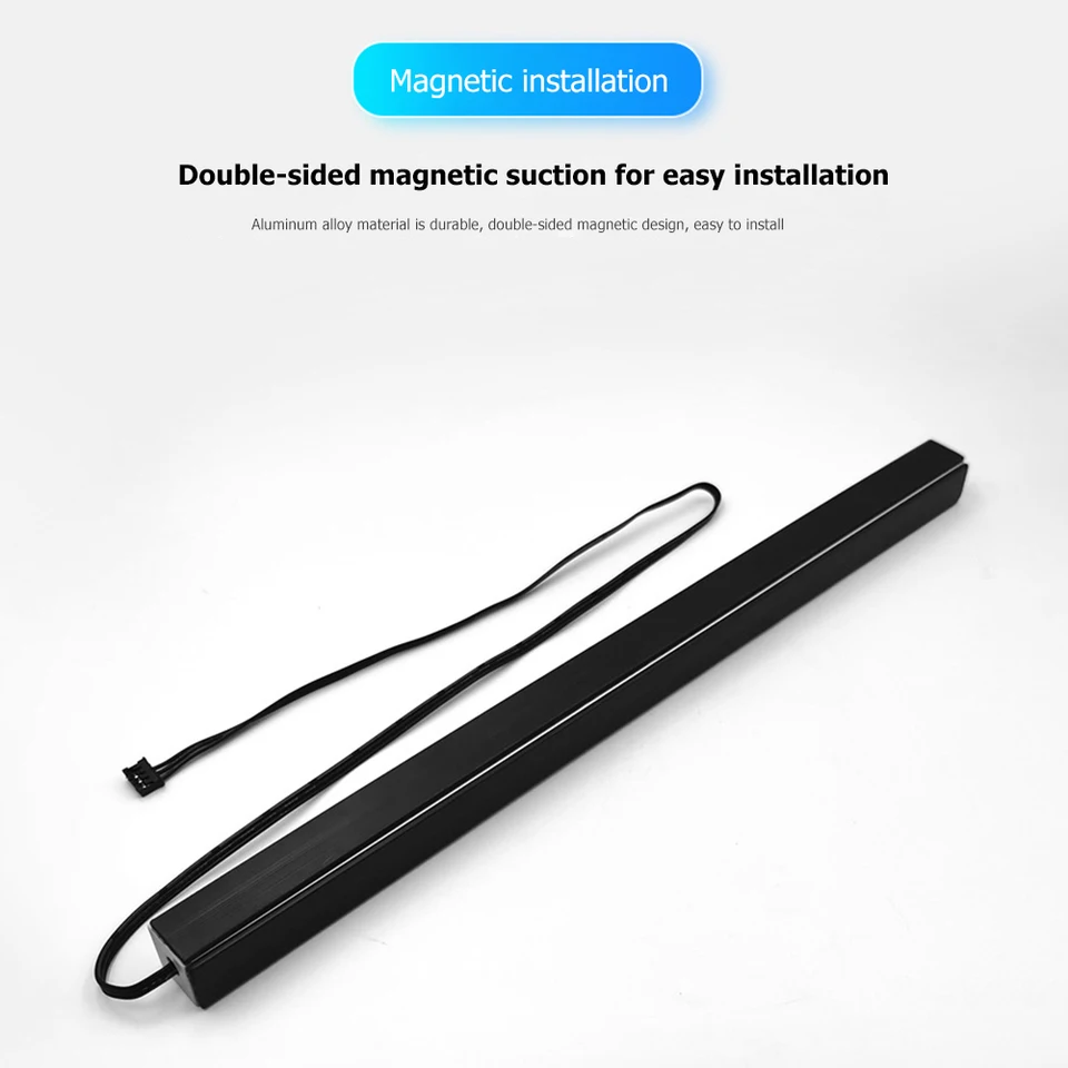Magnetic RGB LED Light Strip for PC Chassis