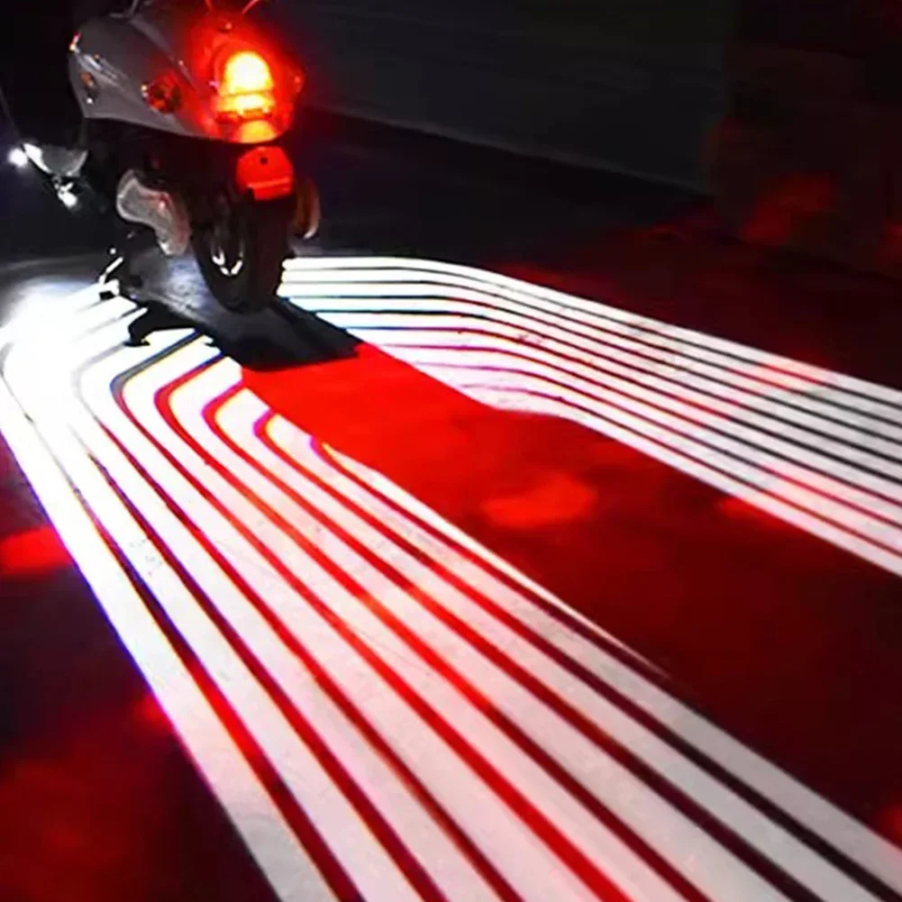 Motorcycle LED Lights Motorcycle Accessories 2PCS Motorcycle LED Lamps Welcome Door Courtesy Light