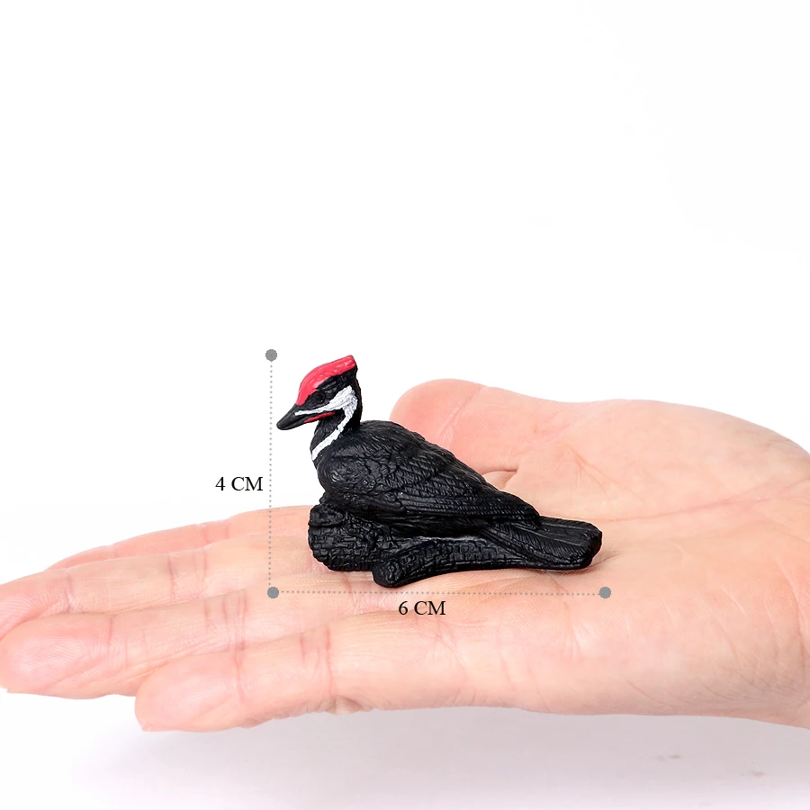 Simulation Vogel Tier Tukan Türkei Flamingo MandarinDuck Kiwi Woodpeckers Modell Figur Garten Dekoration Miniatur Spielzeug – Detail 28