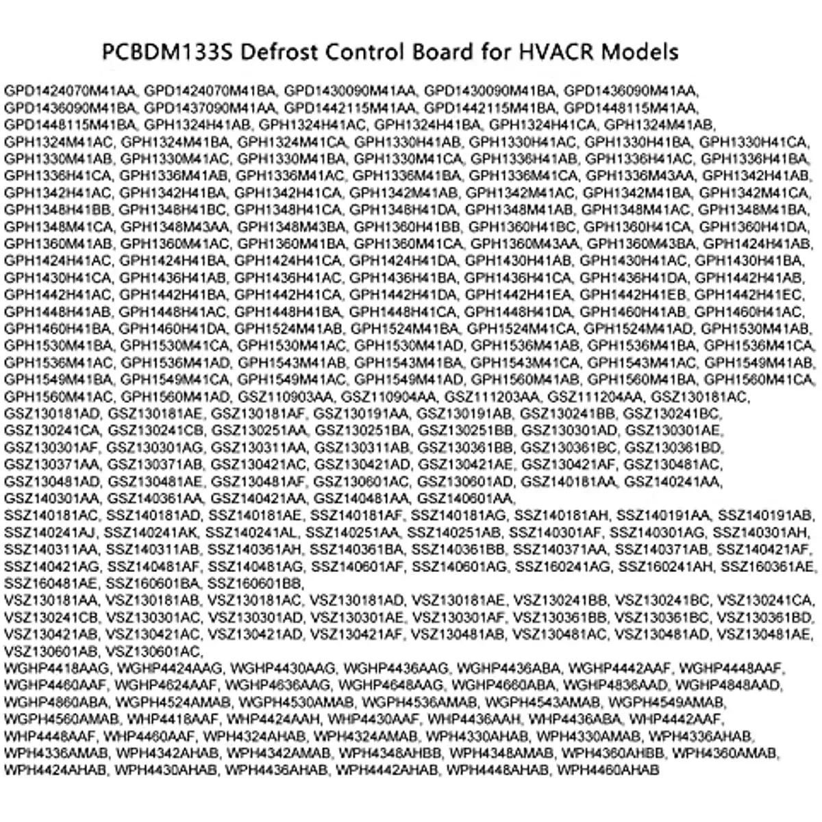 PCBDM133S Defrost Control Board for HVACR Applications Model ANZ130181AA APD1424070M41AA Replaces PCBDM133 PCBDM160S PCBDM160