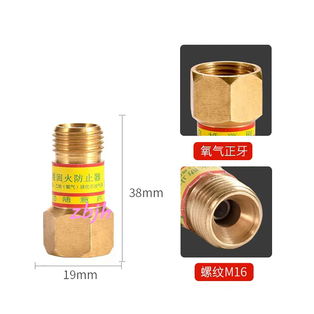 Valvola Antiritorno Per Saldatura Ossigeno-Acetilene - Dispositivo Sicurezza Antifiamma