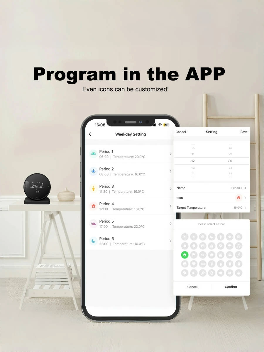 rf receiver for gas boiler