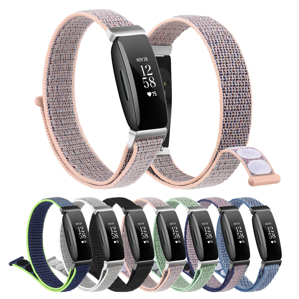 Cinturino In Nylon Per Fitbit Inspire 1/Inspire 2/Inspire Cinturino Cinturino Cinturino Hr Per Sostituzione Cinturino Fitbit Ace 2/Ace 3